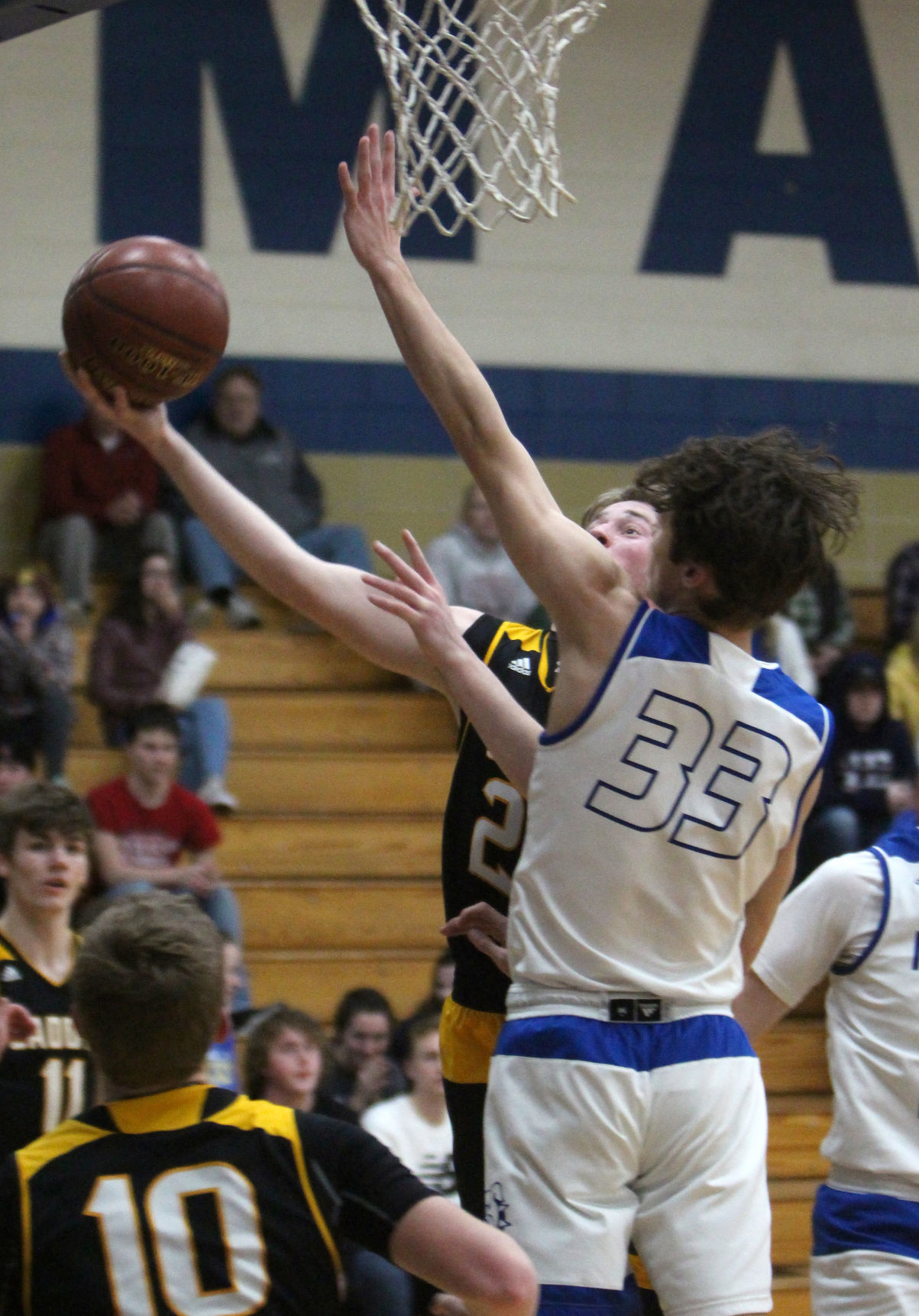 Cadott at McDonell boys basketball 1-15-19
